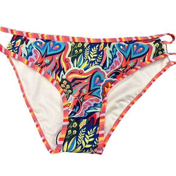 SHEIN Women's Bikini Set Boho Floral Print Swimsuit Size Small NWT - Picture 9 of 13